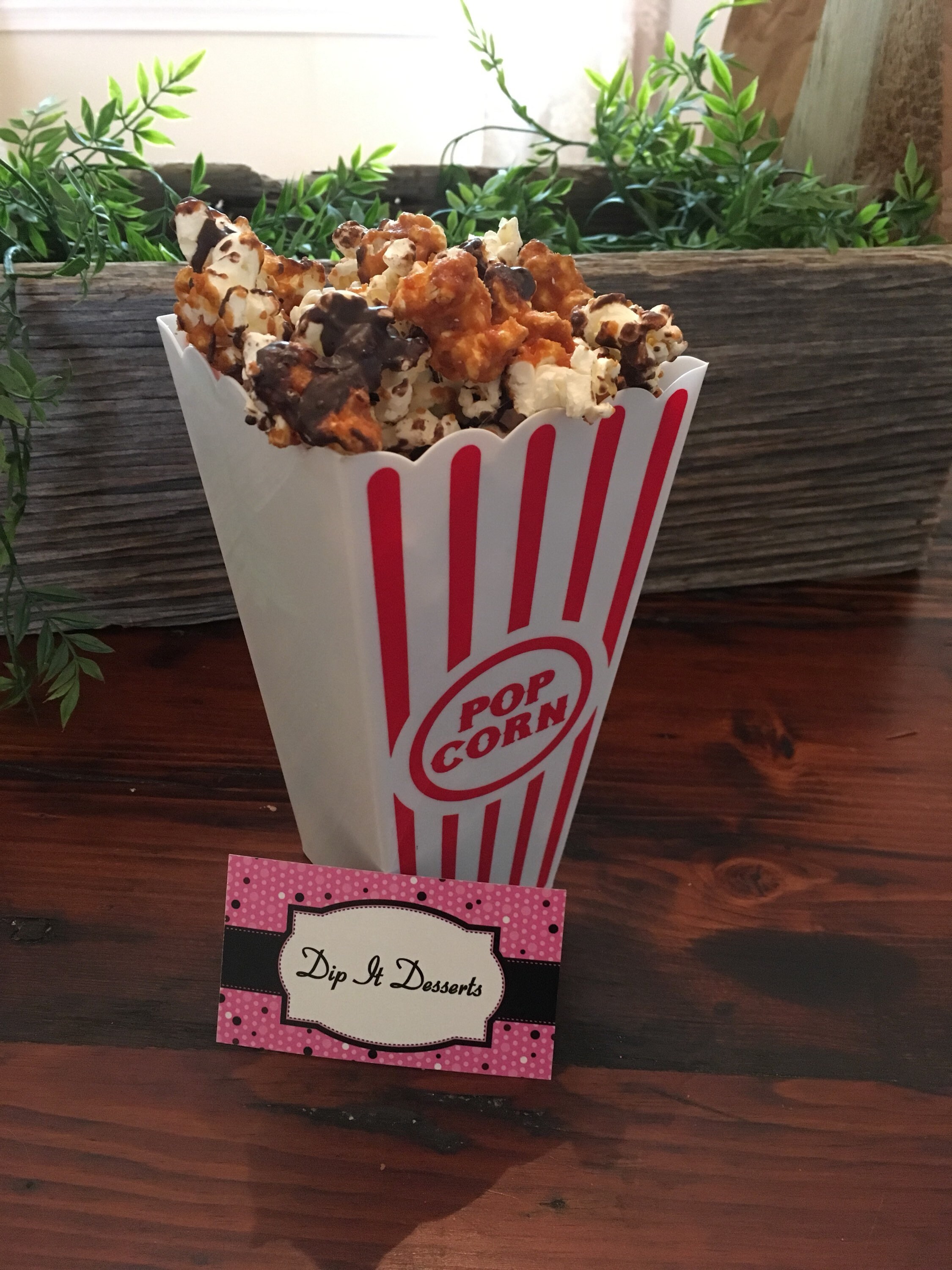 Gourmet Caramel Chocolate Popcorn Gift Fathers Day Gift Graduation Gift