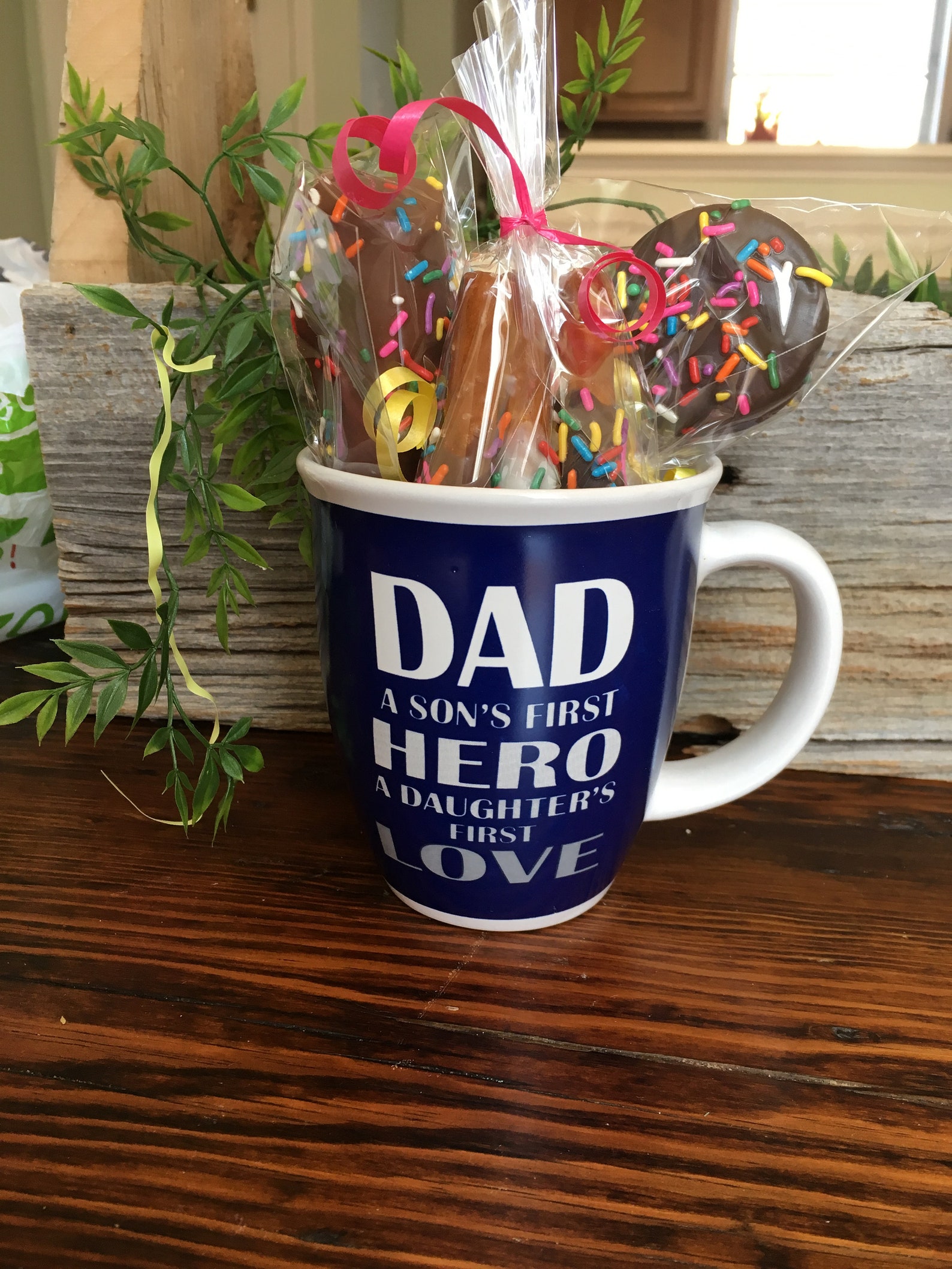 Gifts for Dad New Dad Gift Chocolate Gifts for Dad Fathers Day Ceramic