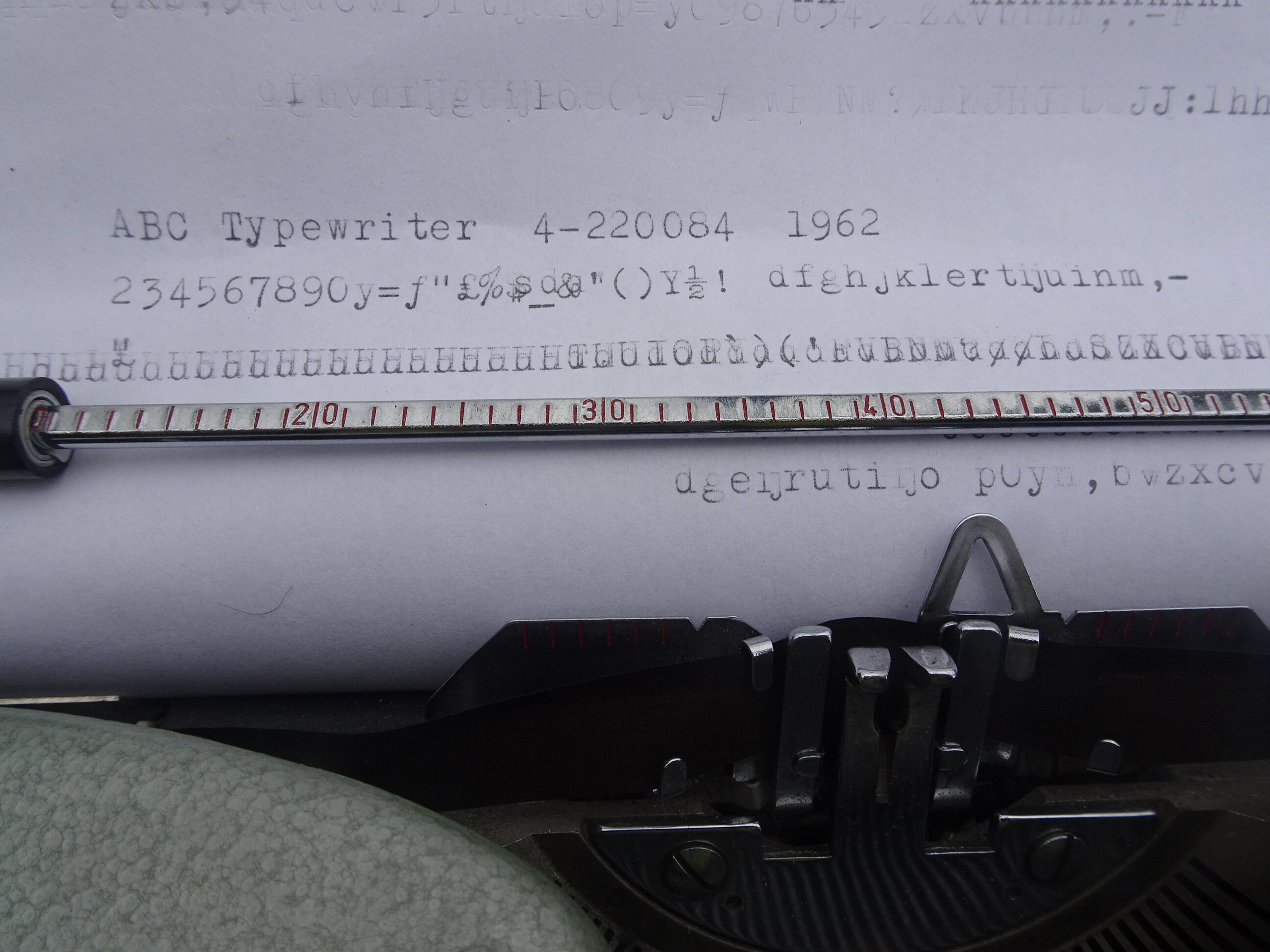 ABC Typewriter From 1962 - Etsy