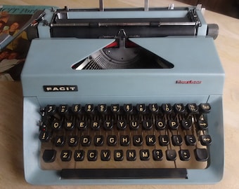 Facit TP2, schrijfmachine in koffer uit 1967