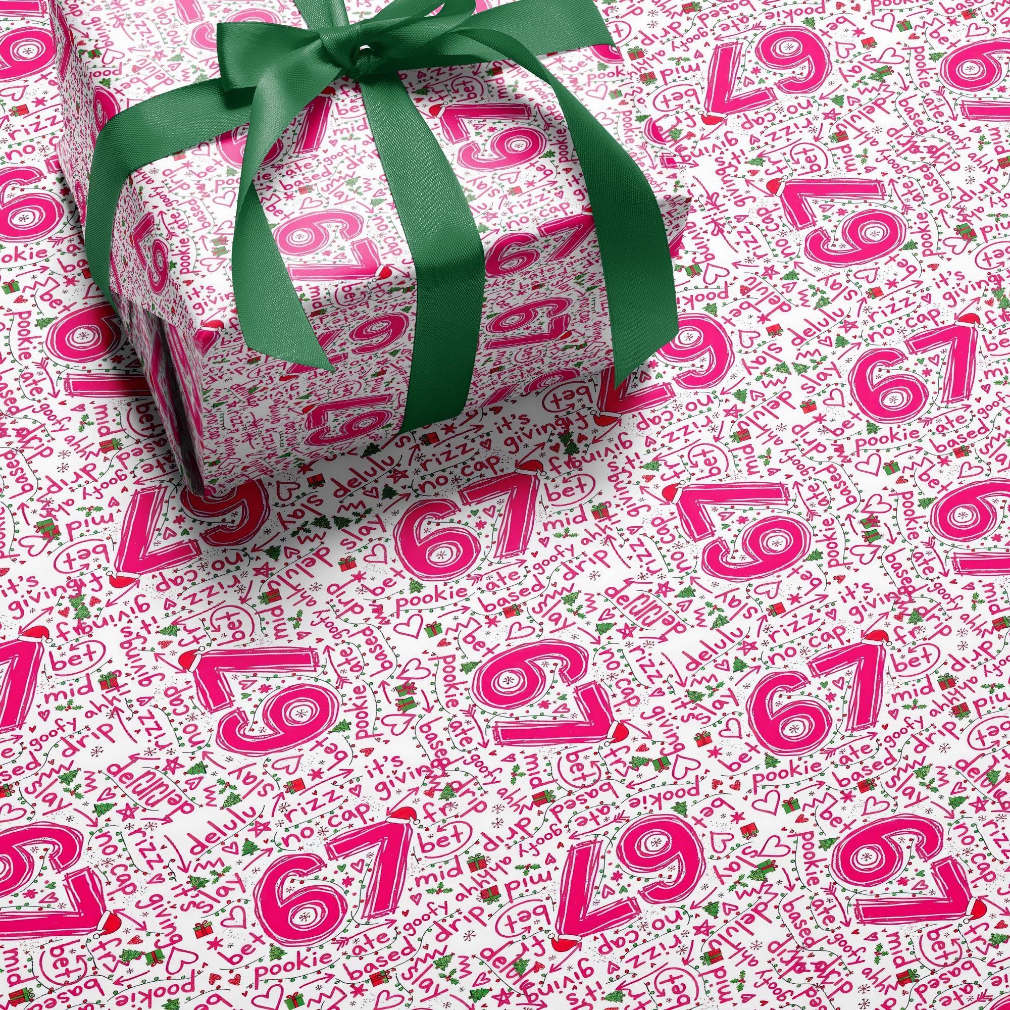 Shop Pink And Black Wrapping Paper New Arrivals CENTRAL 23 Pink And Black Wrapping Paper 6 Sheets Of Eco Gift Wrap And Tags Argyle Print Birthday Wrapping Paper For Women Girls Her