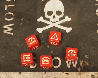 Gaslands Skid Dice