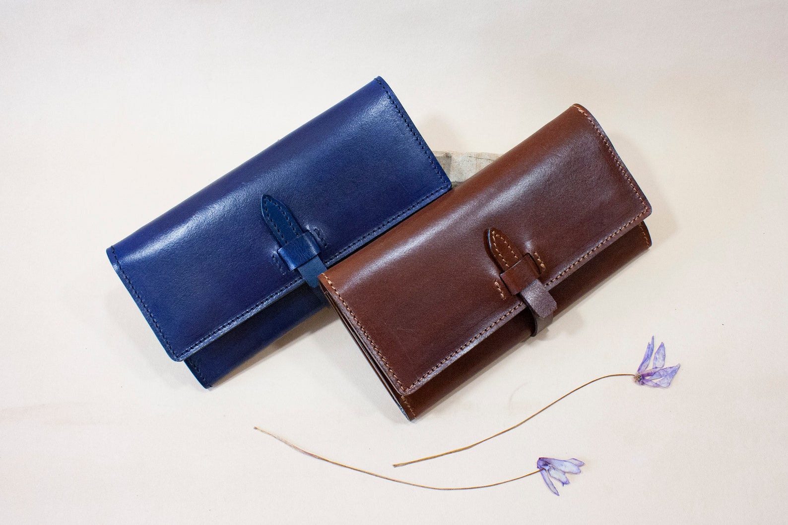 Women's Wallet in Real Italian Leather Etsy