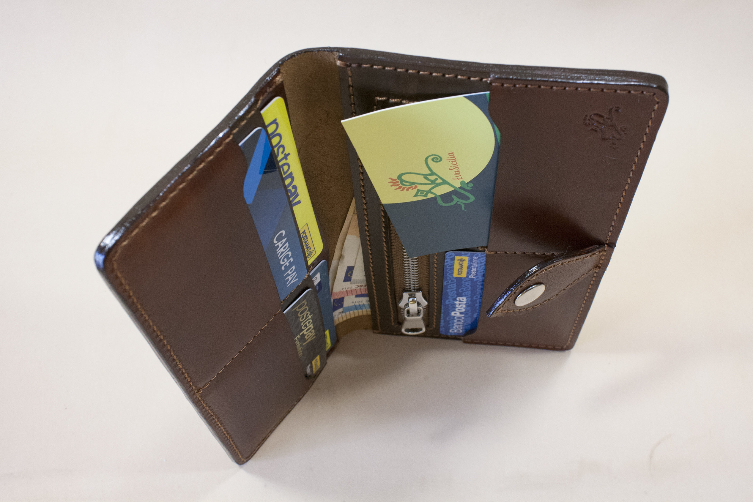 Women s Wallet in Real Italian Leather Etsy Canada