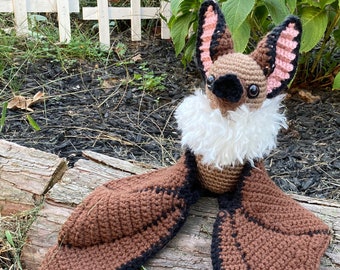 Cute Bat Amigurumi Crochet Pattern /Barty Bat PDF