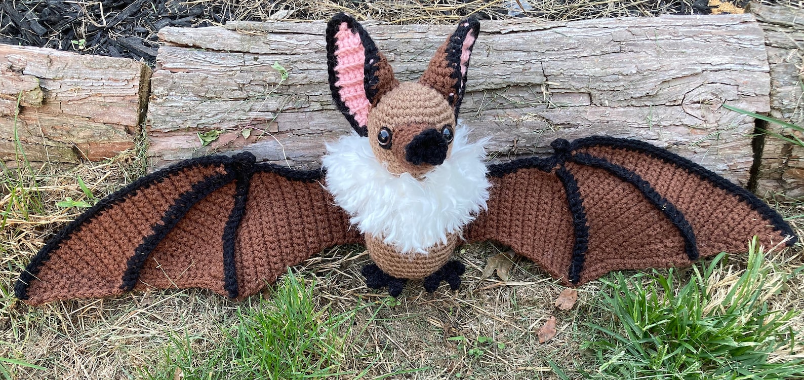Cute Bat Amigurumi Crochet Pattern /barty Bat PDF Etsy