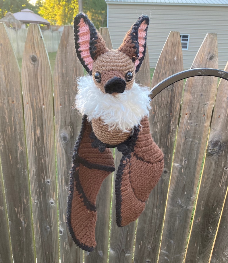 Cute Bat Amigurumi Crochet Pattern /barty Bat PDF Etsy