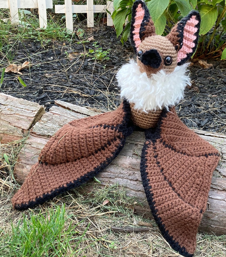 Cute Bat Amigurumi Crochet Pattern /barty Bat PDF Etsy