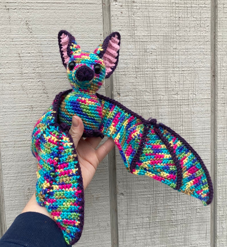 Cute Bat Amigurumi Crochet Pattern /barty Bat PDF Etsy