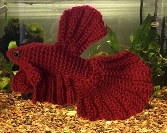 Betta Fish Crochet Amigurumi Pattern PDF