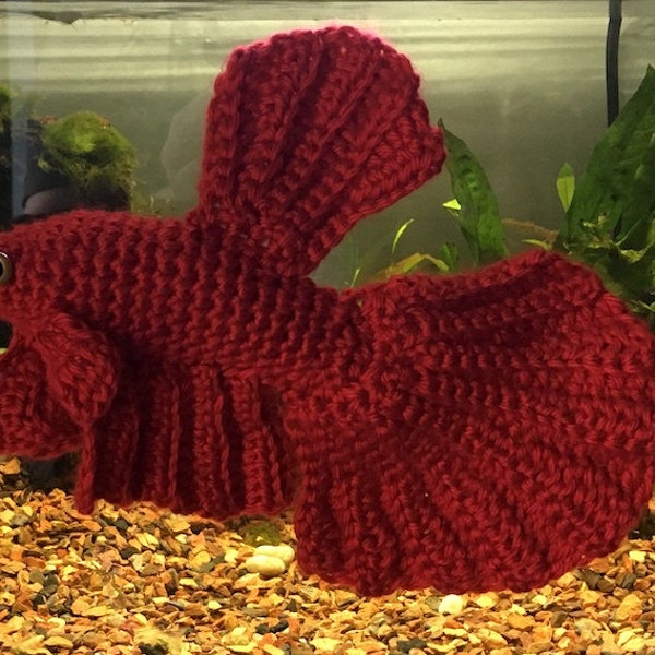 Betta Fish Crochet Amigurumi Pattern PDF