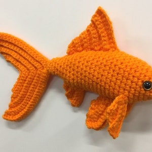 Comet Goldfish Crochet Amigurumi Pattern PDF