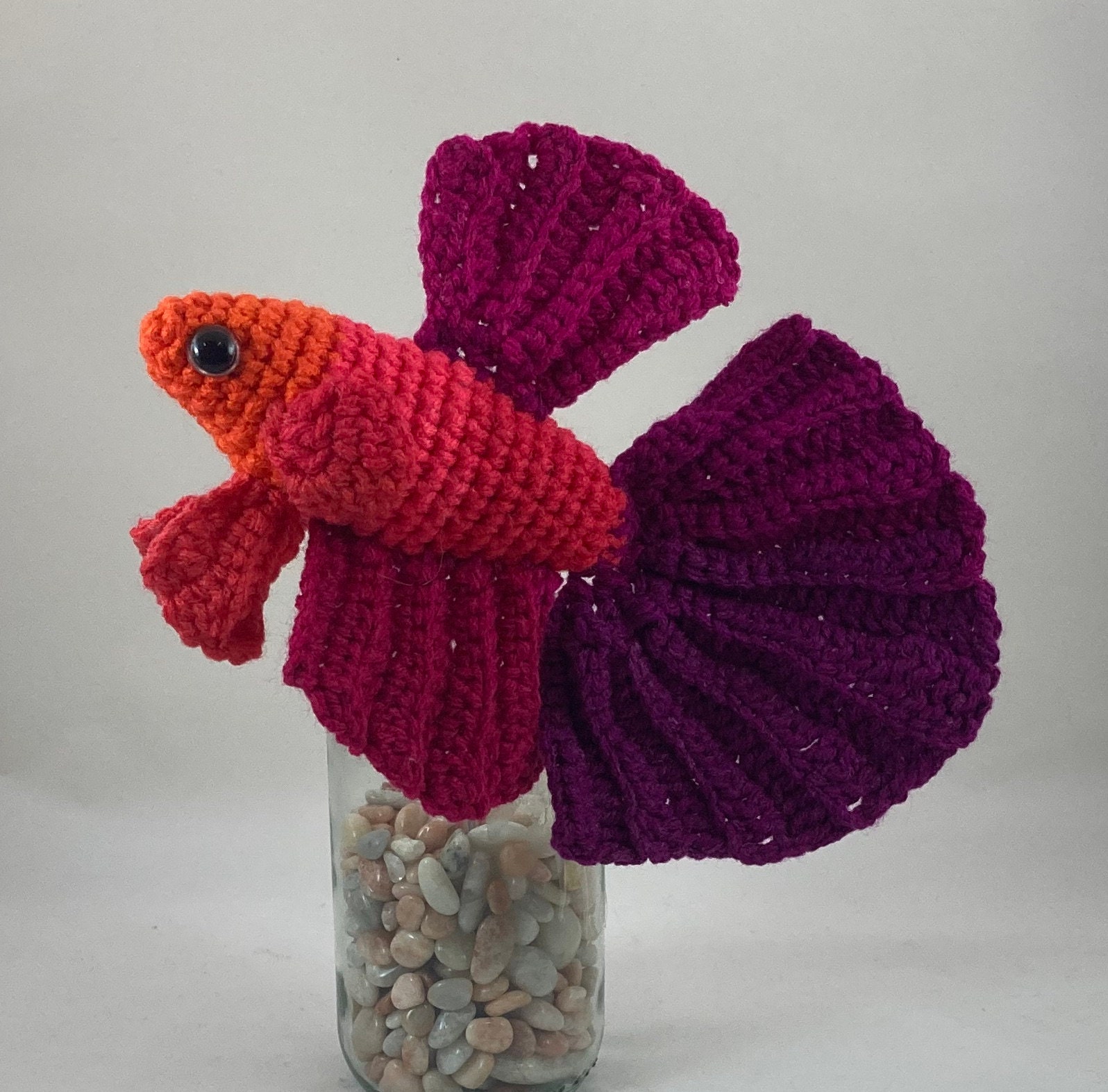 Betta Fish Crochet Amigurumi Pattern PDF Etsy Australia