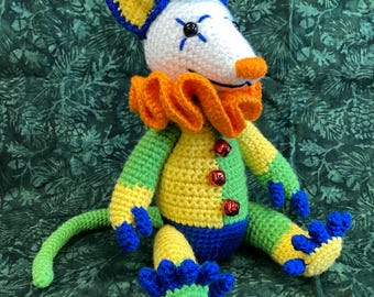 Party Possum Amigurumi Crochet Pattern PDF / Digital File only