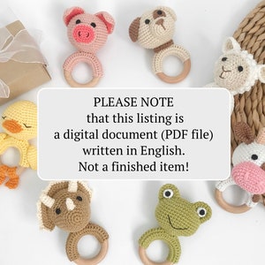Airplane Crochet Pattern Baby Rattle PDF Pattern Baby Boy Toys ...