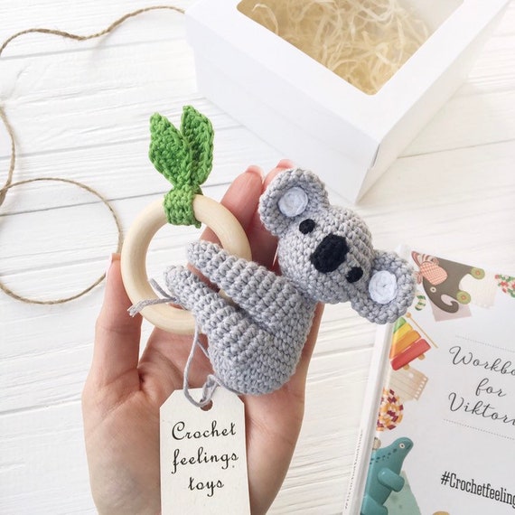 koala baby rattle