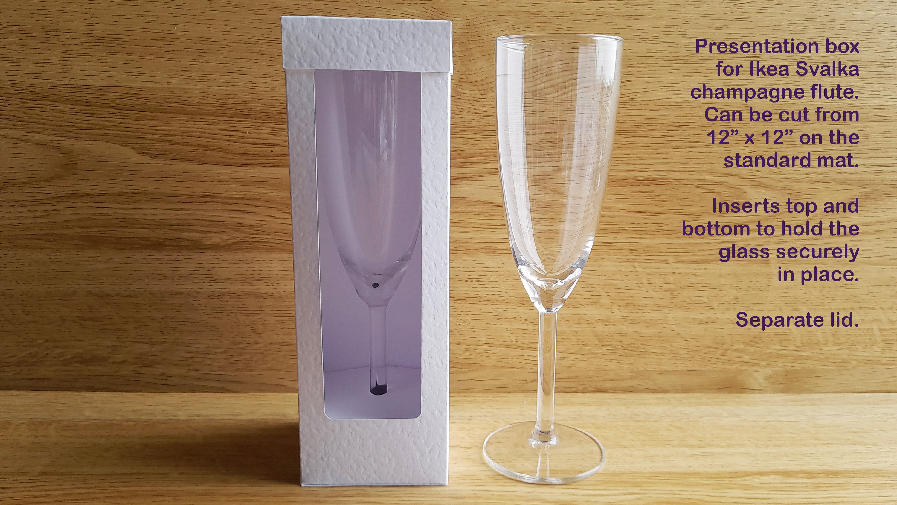 SVALKA Flûte à champagne, verre transparent - IKEA