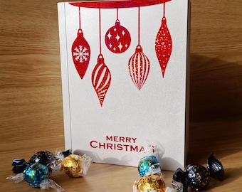 Digital files for beautiful, compact Book Advent Calendar, 24-space, A4/Letter,  Cricut, Silhouette, ScanNCut, SVG, Studio3, CanvasWorkspace