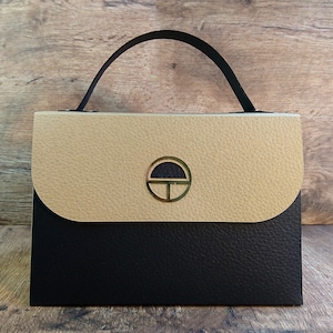 SVG to cut handbag purse gift bag, Large gift bag svg, Cricut, Silhouette, ScanNCut, Handbag SVG, Purse SVG