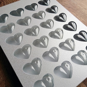 Craftastik 24-heart clamshell Tuck-in Box SVG | Cricut SVG files for wax melt packaging | Digital File - Instant Download