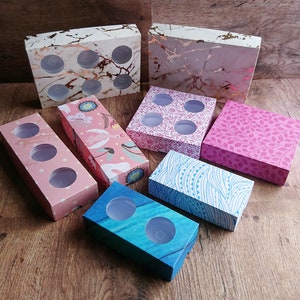 Paquete SVG / Cajas de ollas con bisagras de 1 oz / Cajas para contener dos, tres, cuatro y seis ollas / Variaciones de tapa para todas las cajas