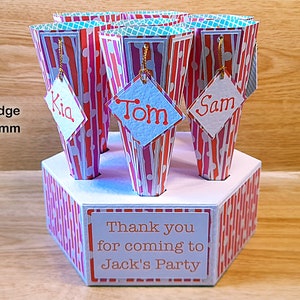 SVG-Dateien zum Erstellen von Partybevorzugungskegeln, Partybevorzugung SVG, Herzstück svg, Favor Box svg, Goodie bag svg, Cricut, ScanNCut, Silhouette