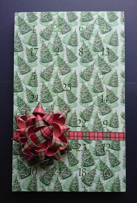 Box for Stansfield Advent Clamshell SVG Advent Calendar SVG Etsy