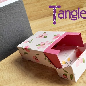Pacchetto di 4 file SVG per tagliare una scatola di sigarette superkings e una scatola ribaltabile più grande da uno o due pezzi, Cricut, Silhouette, ScanNcut, Box SVG