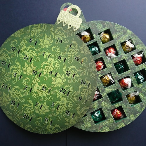 Advent Calendar SVG Advent Calendar for Wax Melts or Treats Etsy