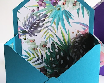 Envelope Box SVG, Gift Box Template, Cricut Cut File (PDF Instructions)