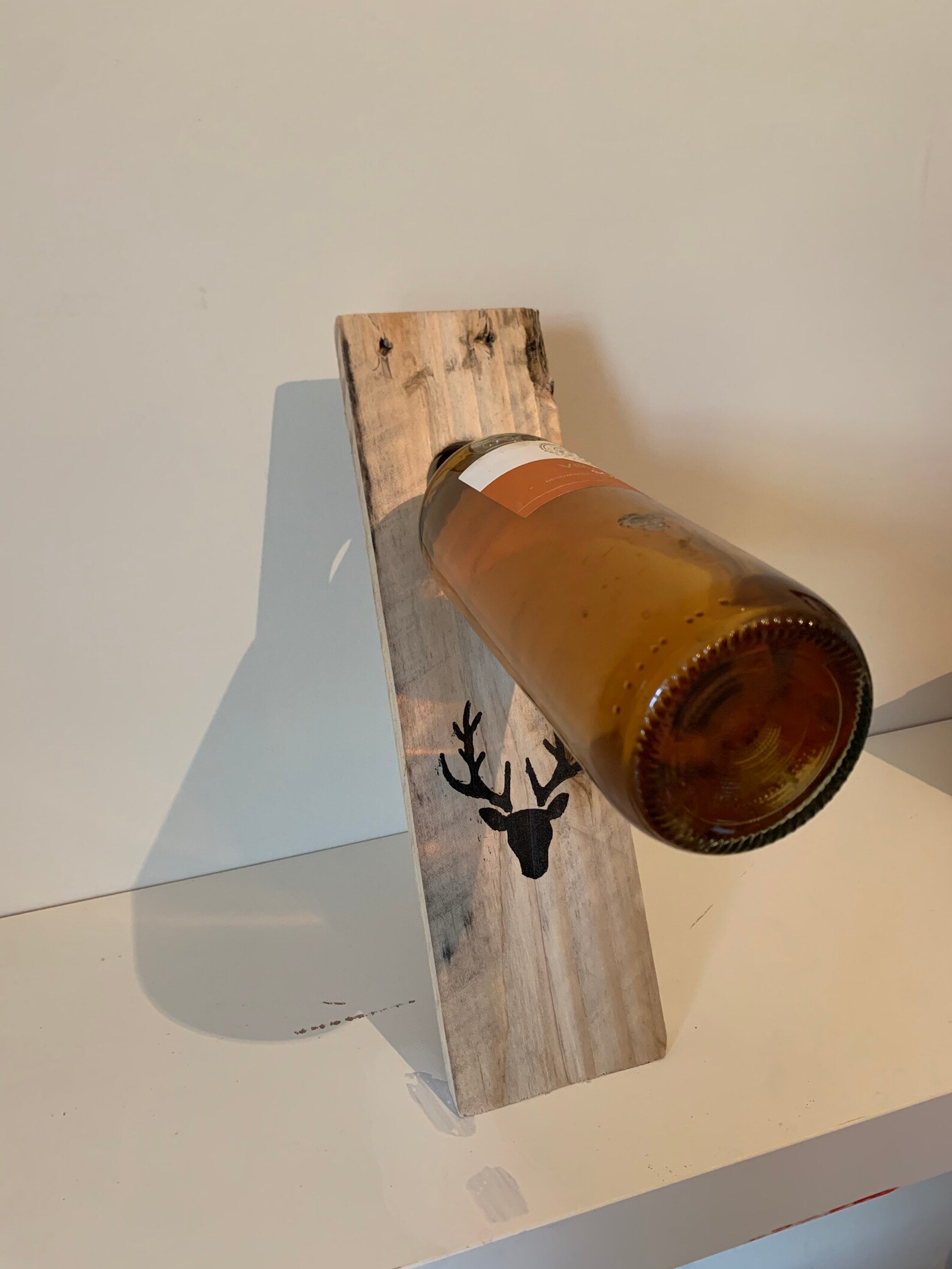 Floating Wine Bottle Holder Etsy