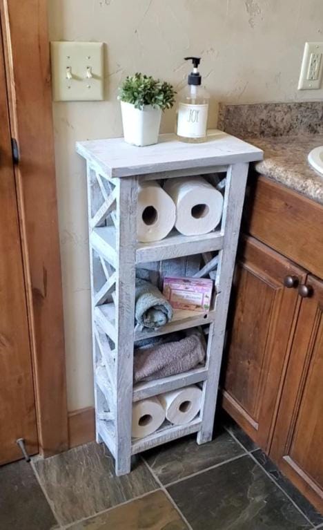 Shelves/stand/toilet paper-towels holder bathroom kitchen storage/CD organizer