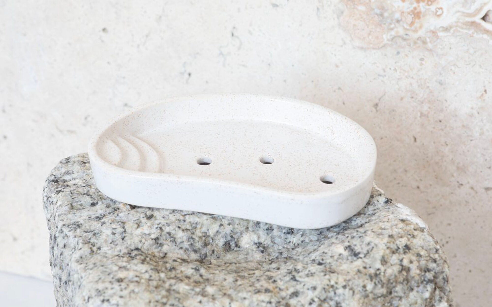 Porte Savon en Céramique Émaillée