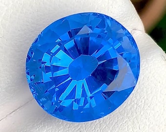 11.70 CTS Special Cut Exceptional Piece Of Dark Blue Goshonite/Beryl