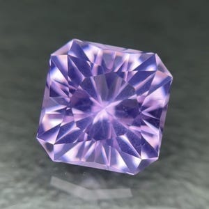 12.10 Ct Lavender Quartz: Natural Faceted Gemstone