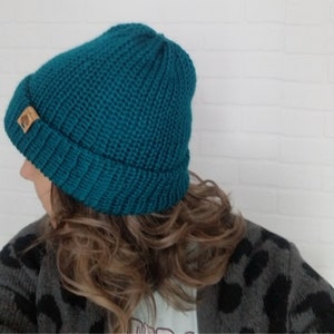 La Preppy mustard yellow Winter knit hat unisex image 4