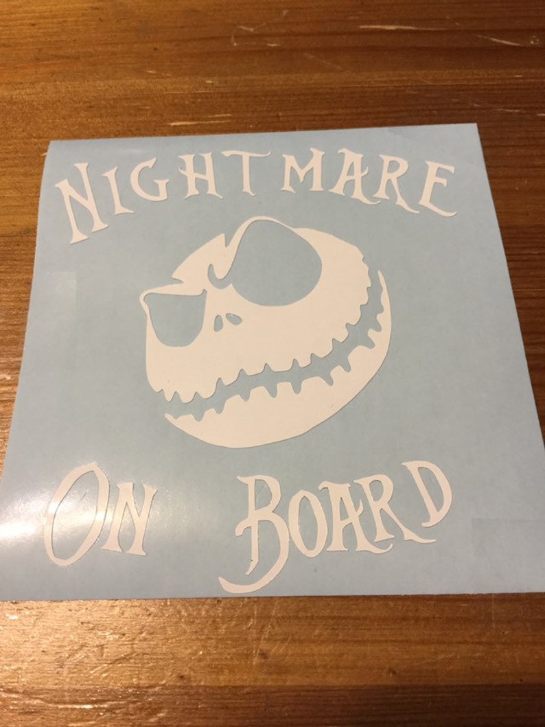 Download Jack Skellington baby on board nightmare on board | Etsy