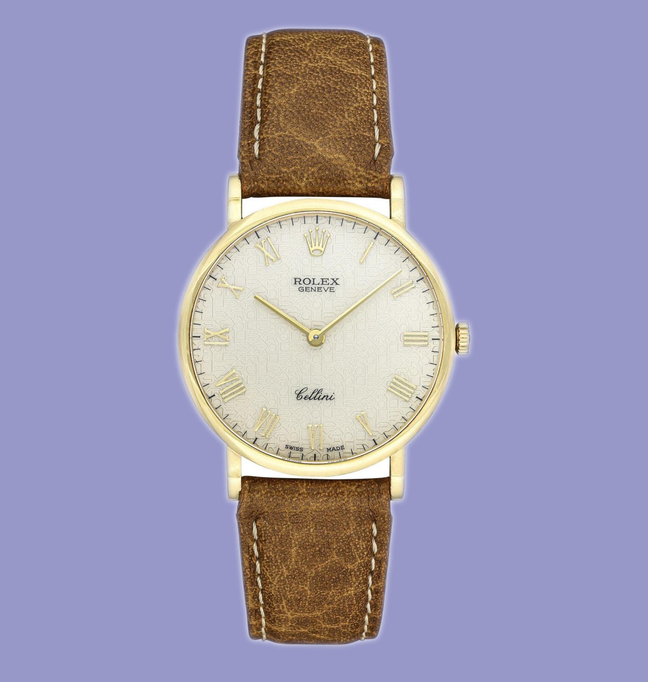 Vintage Rolex Geneve 18k Gold - Etsy