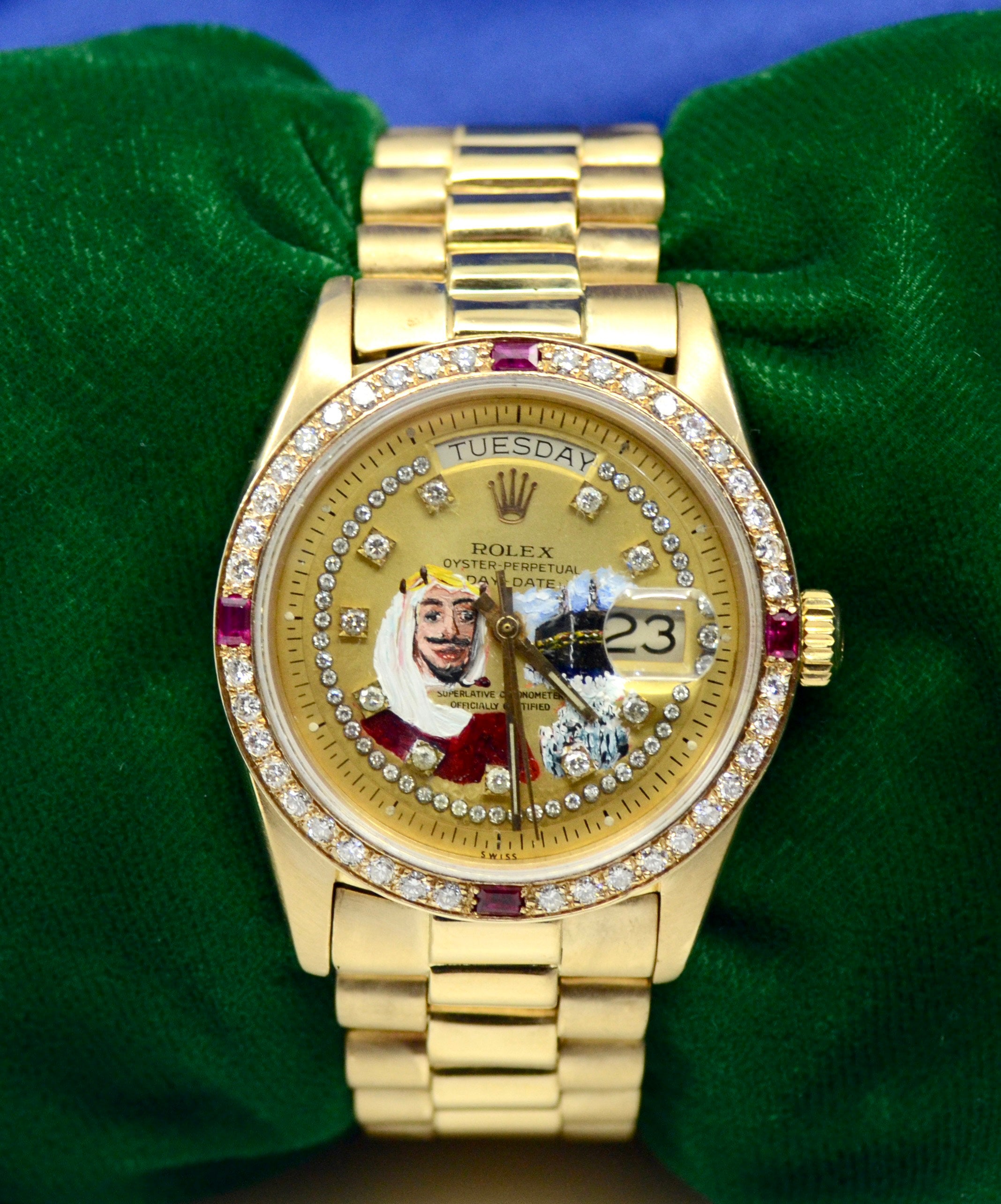 ROLLIE WATCH OUT！ Men's Rolex Day-date Watch Ref.1807 18K Yellow Gold With