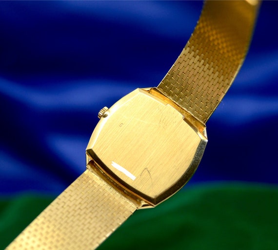 1974 Rolex Geneve Cellini watch in 18K Yellow Gol… - image 9