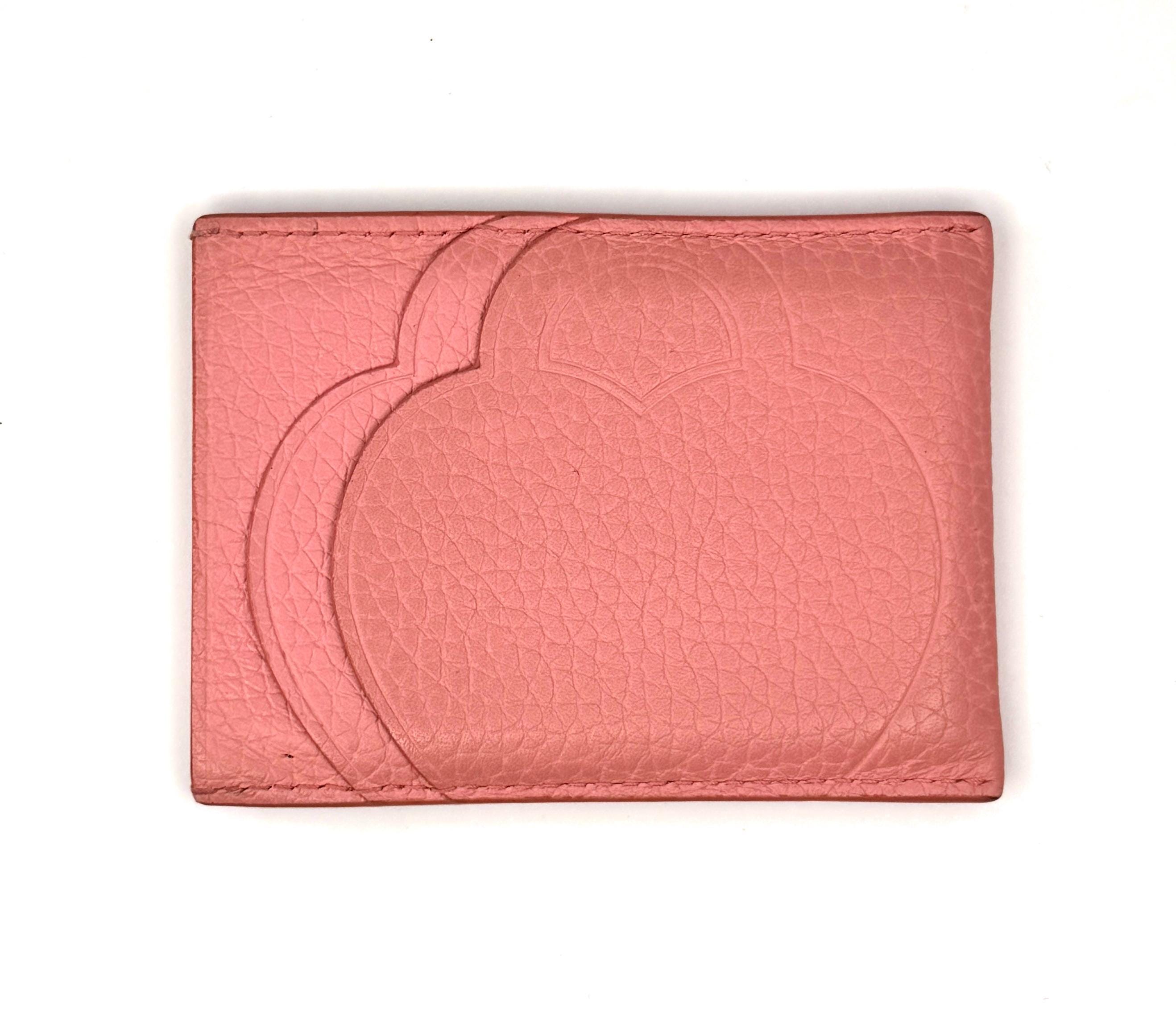 Tiffany & Co. Return to Tiffany Card Case,pink Leather Limited