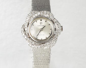 Omega Constellation Watch 32mm 18K Gold Bezel Date Indicator - Etsy