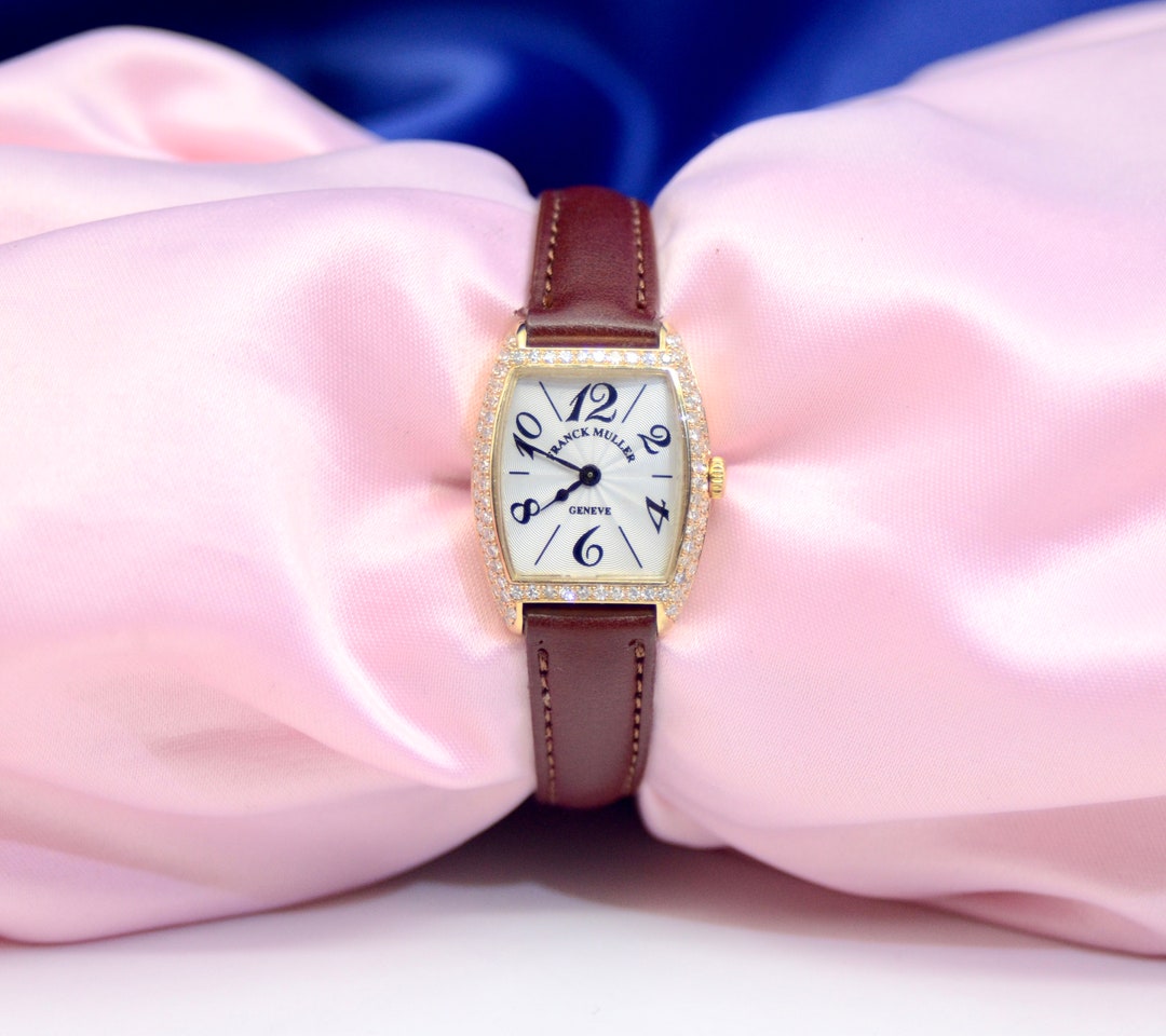 Orologio da donna Franck Muller Geneve 2250 QZ in oro giallo 18