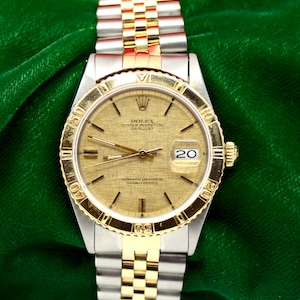 Rolex Oyster Perpetual DateJust Watch 18K Yellow Gold & Stainless Steel Ref.1625