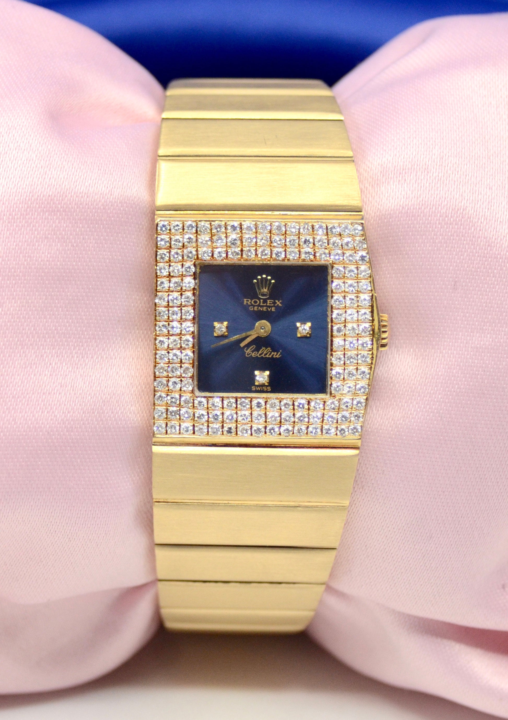Reloj Rolex Cellini Queen Midas de Oro amarillo de 18 quilates con diamantes Ref. 4313 Etsy Mexico