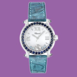 Chopard Happy Sport Stainless Steel watch with Sapphires Ref.8475 & Box