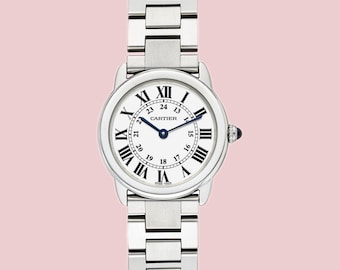 Ladies' Cartier Ronde Solo 29mm Stainless Steel Quartz Watch Ref.2933