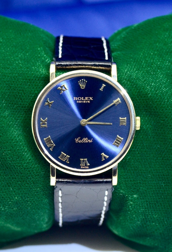 Men's Rolex Geneve Cellini 18K Yellow Gold watch R