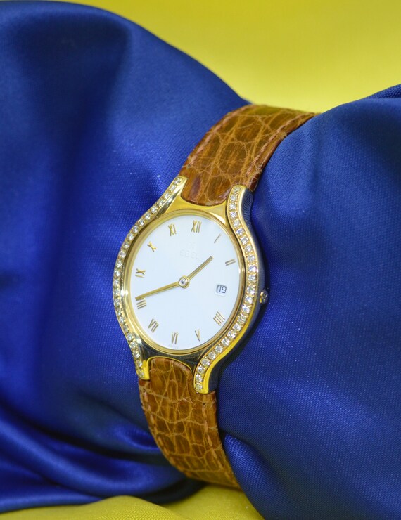 Ladies Ebel Beluga FAIR in Love Watch 18k Yellow … - image 3