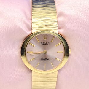 Ladies Rolex 14K Yellow Gold watch 35.2 GM